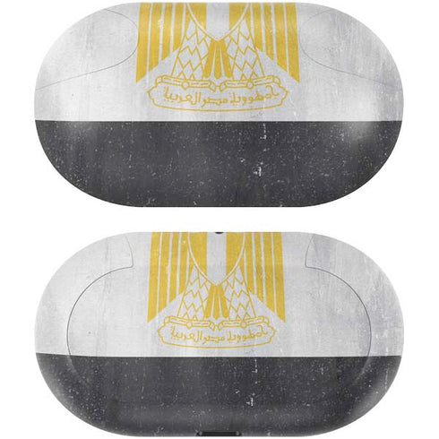 Egypt Flag Distressed Galaxy Buds Skin